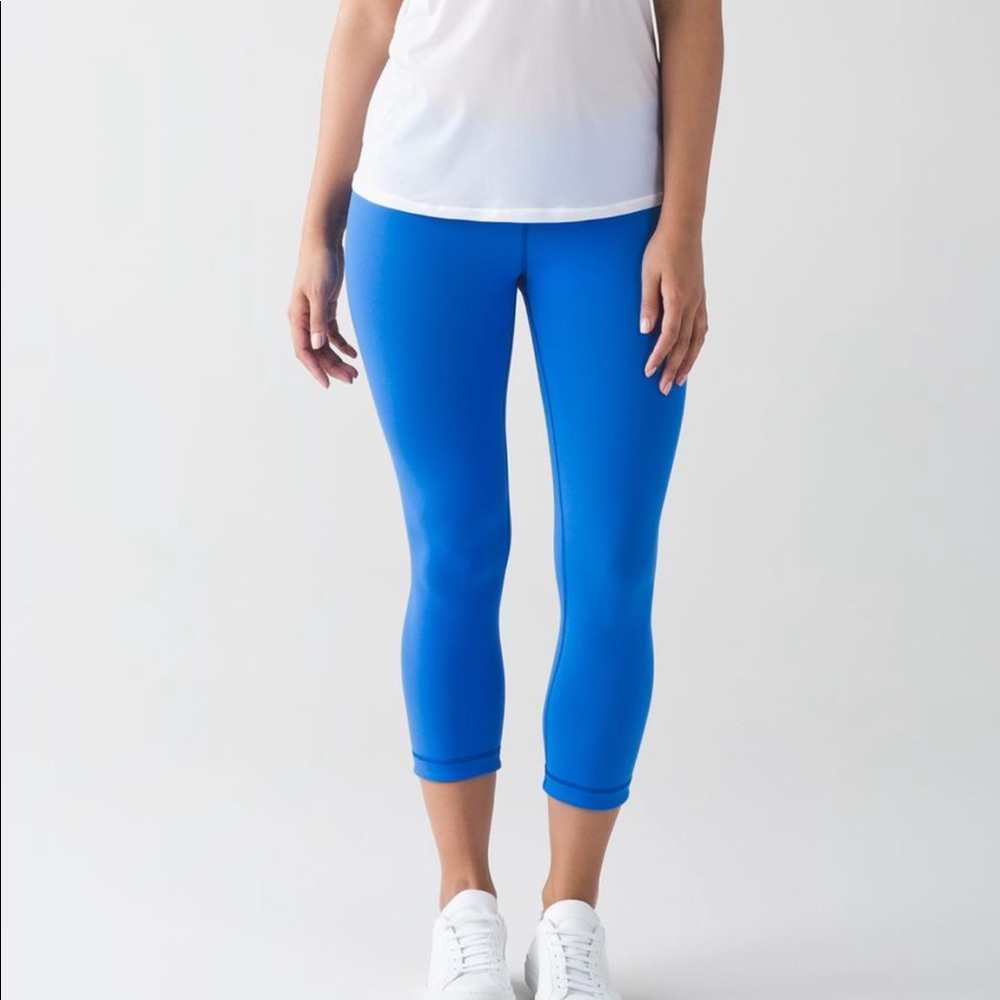 Lululemon Wunder Under Crop III (reversible)
